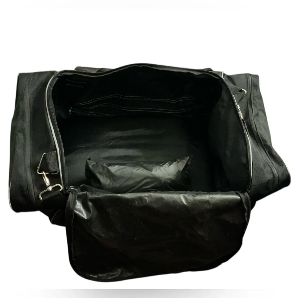 🏍️Bilt Classic Logo Vintage Black Duffel Motorcycle/Multi-use Bag